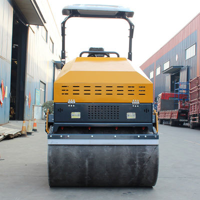 Vibración hidráulica de doble vibración 70Hz rodillo de carretera para y compactación de asfalto suave