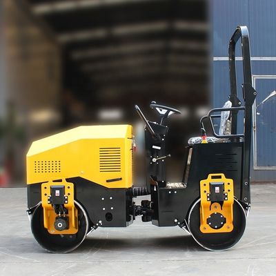 Diámetro del tambor de 560 mm 2 toneladas Compacto Hidráulico Doble Liso Tambor Vibratorio Roller de Ruta