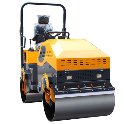 Tipo de motor de cilindro único Roller vibratorio para EPA Doble tambor Asfalto totalmente hidráulico