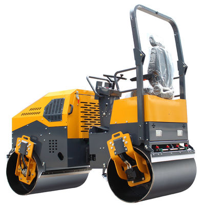 Tipo de motor de cilindro único Roller vibratorio para EPA Doble tambor Asfalto totalmente hidráulico